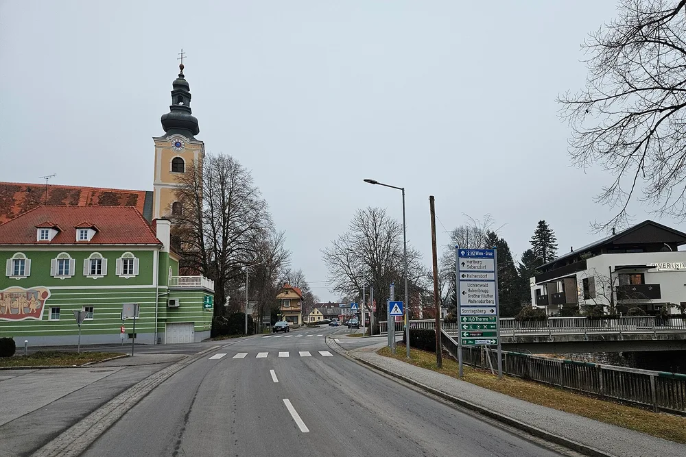 View of Bad Waltersdorf