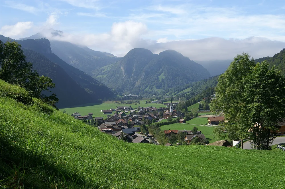 View of Bizau