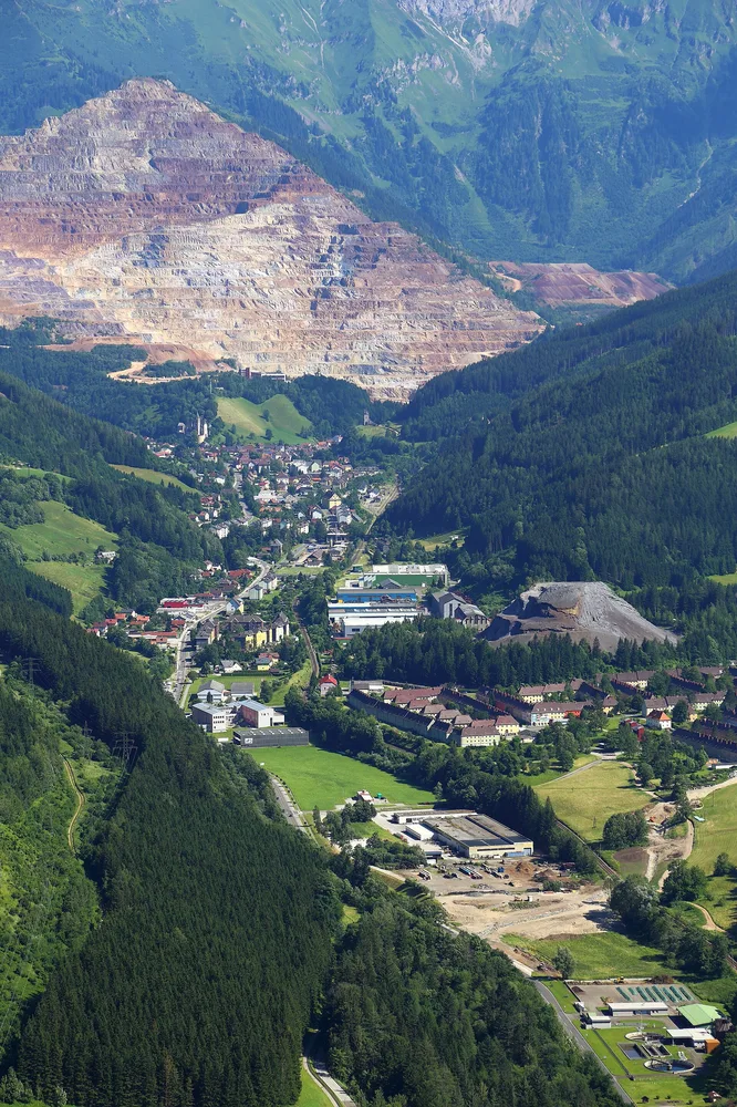 View of Eisenerz