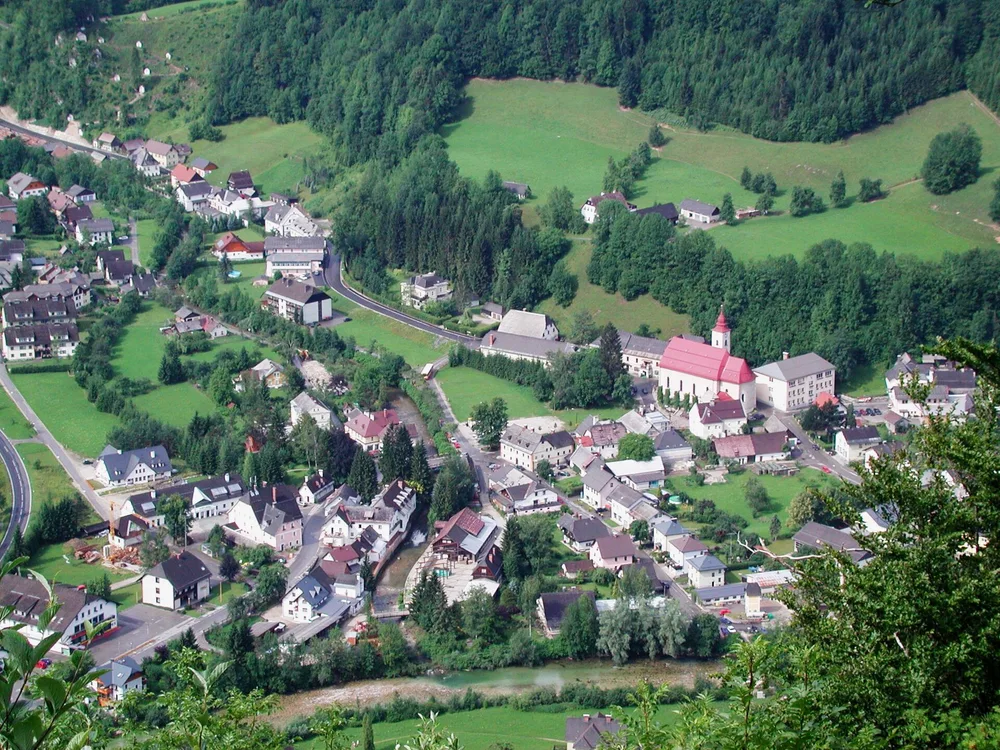 View of Göstling an der Ybbs