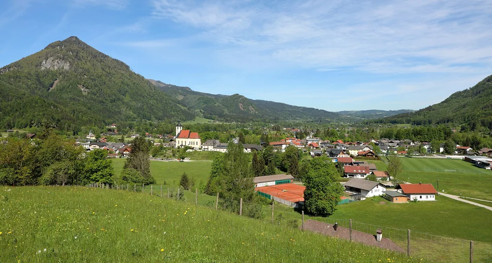 View of Grünau im Almtal
