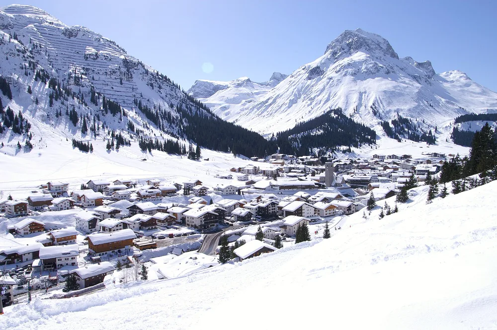 View of Lech am Arlberg