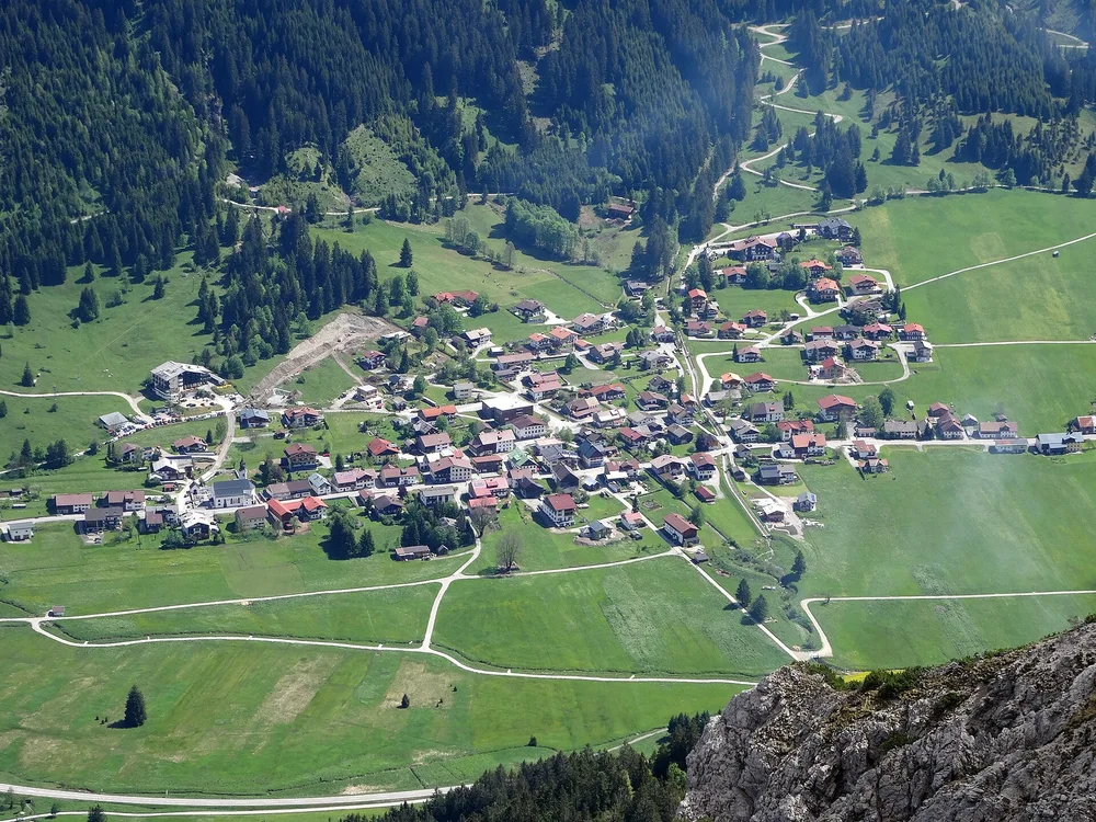 View of Nesselwängle