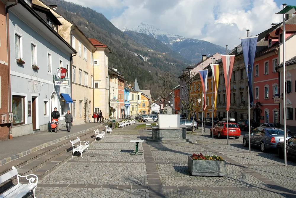 View of Obervellach