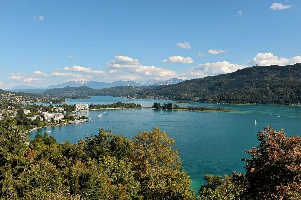 View of Pörtschach am Wörthersee