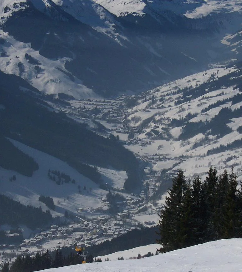 View of Saalbach Hinterglemm