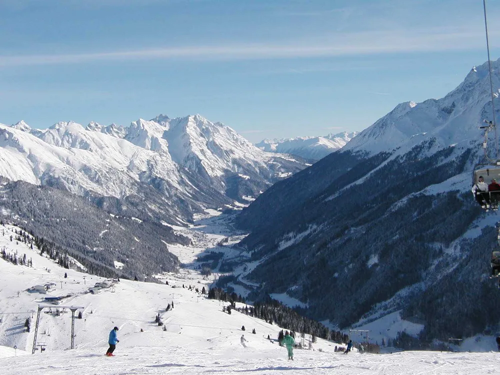 View of Sankt Anton am Arlberg