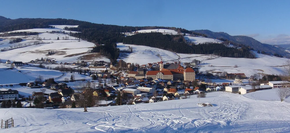View of Sankt Lambrecht