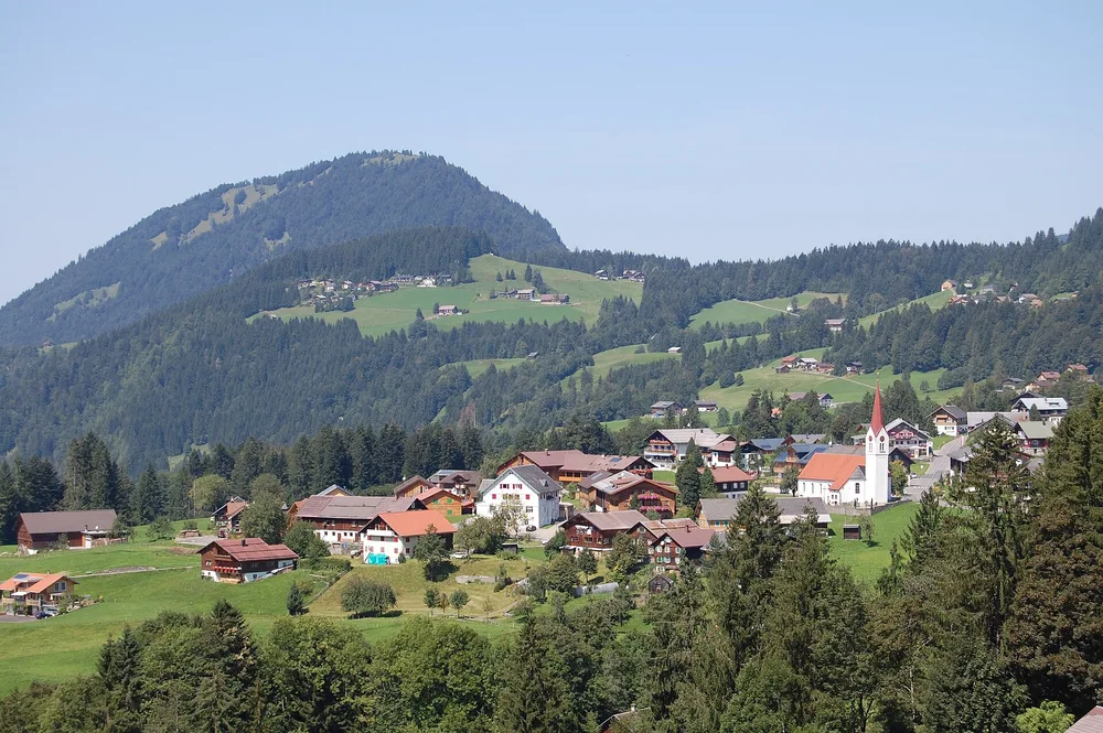 View of Sibratsgfäll