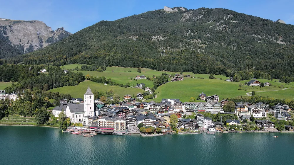 View of St. Wolfgang