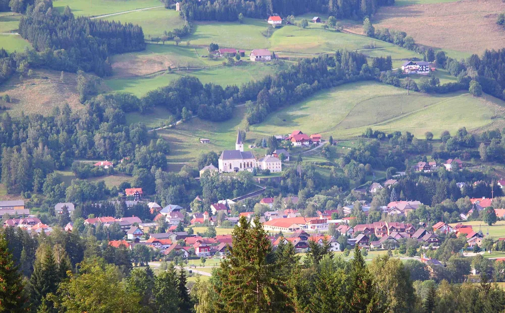 View of Stadl an der Mur