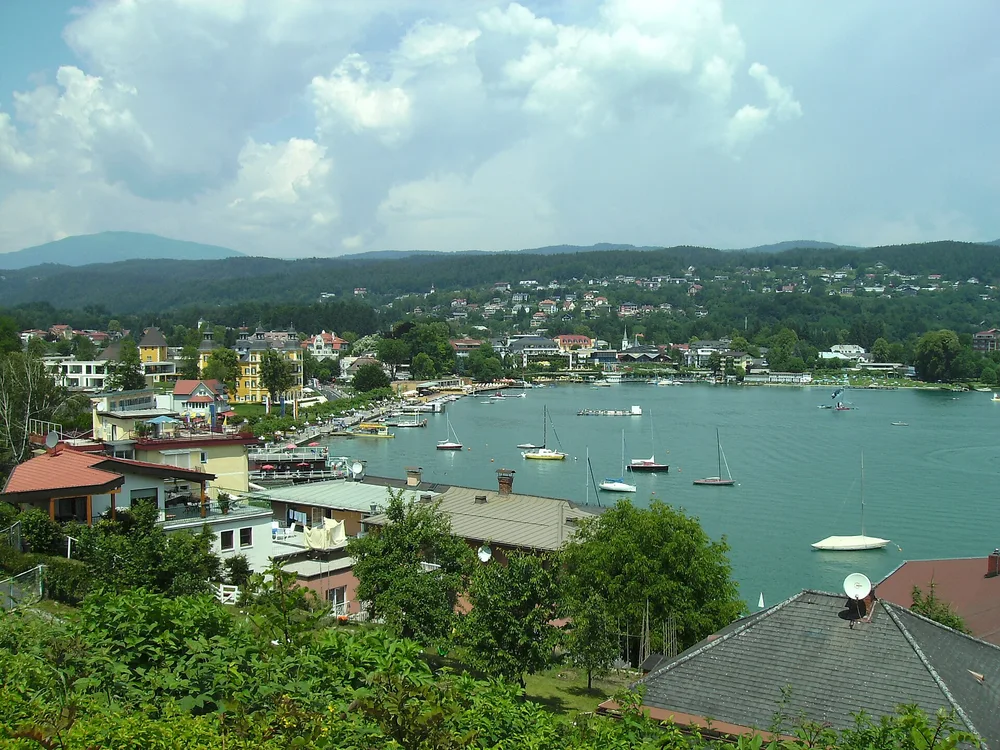 View of Velden am Wörthersee