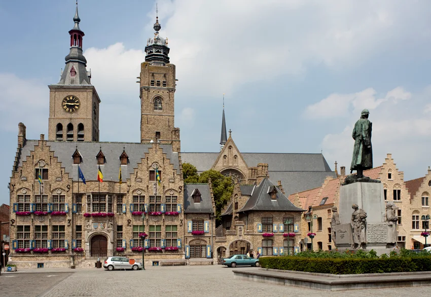 View of Diksmuide