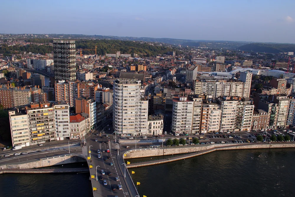 View of Liège