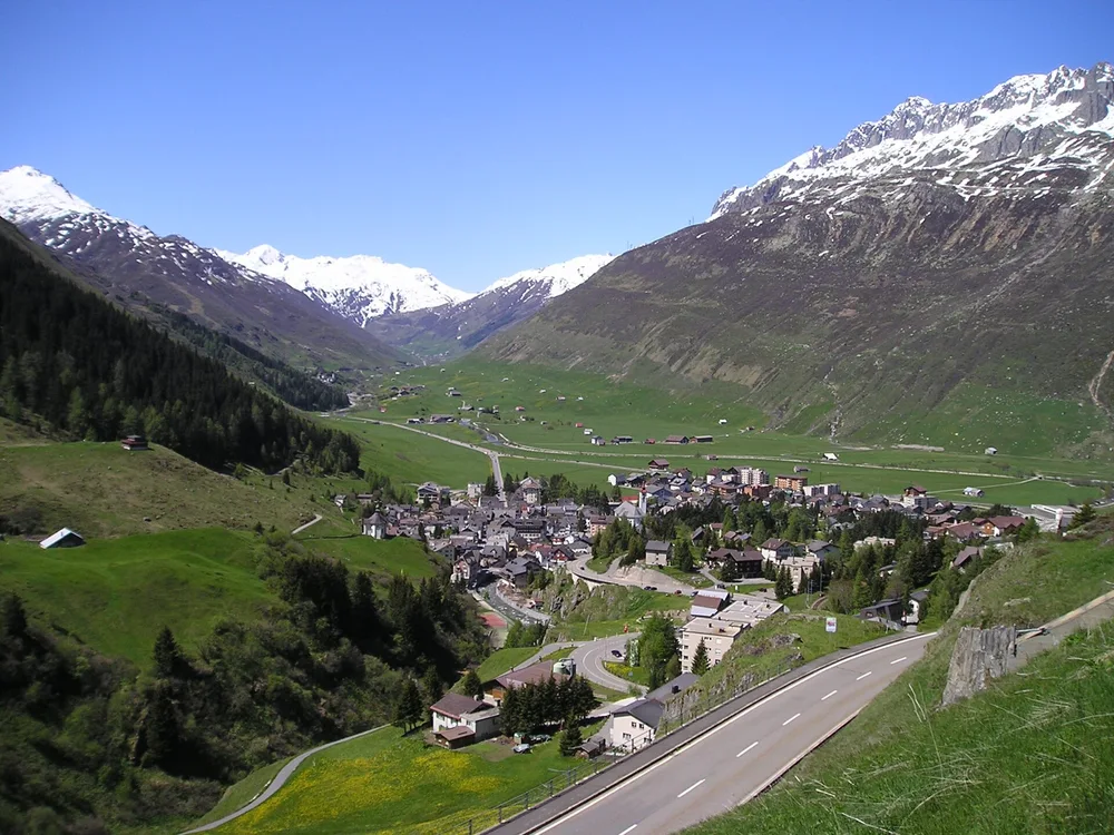 View of Andermatt