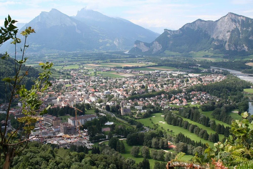 View of Bad Ragaz