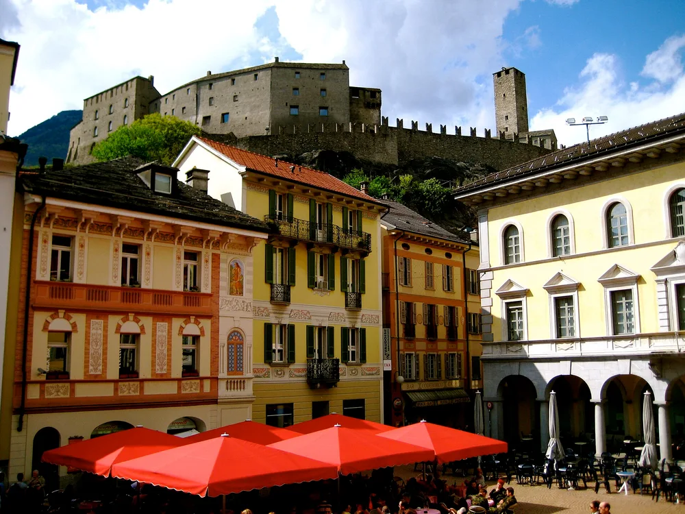 View of Bellinzona