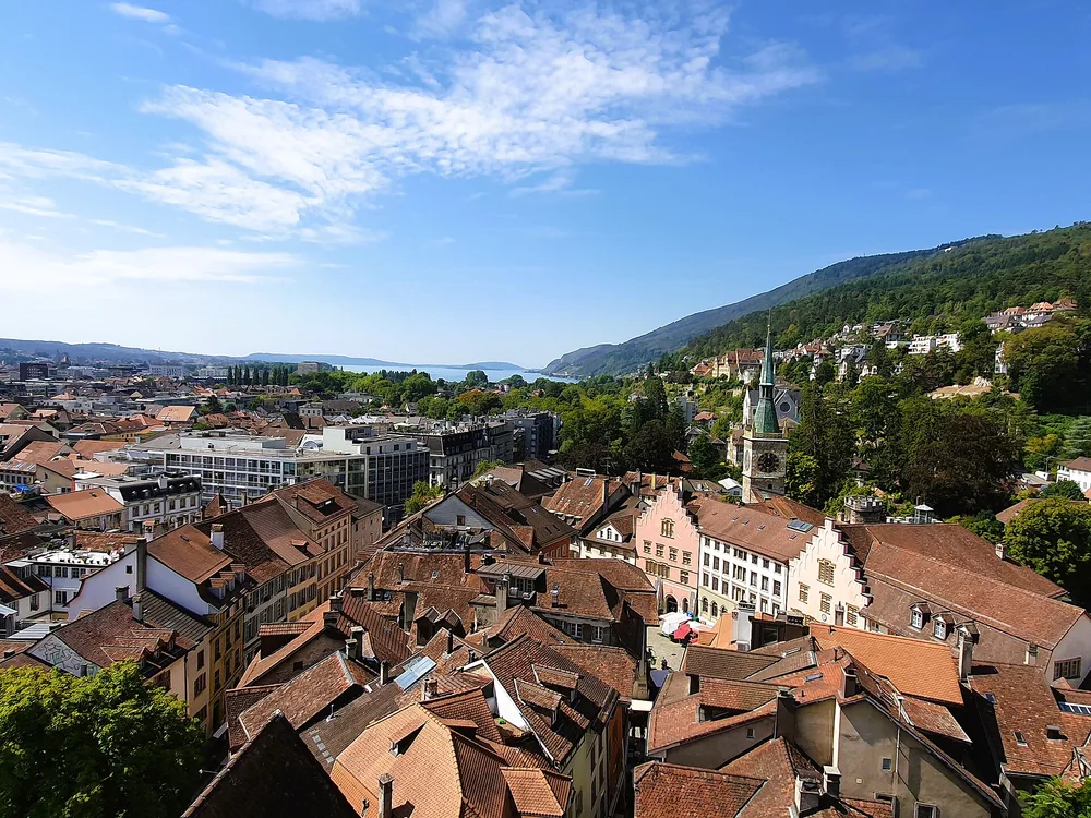 View of Biel