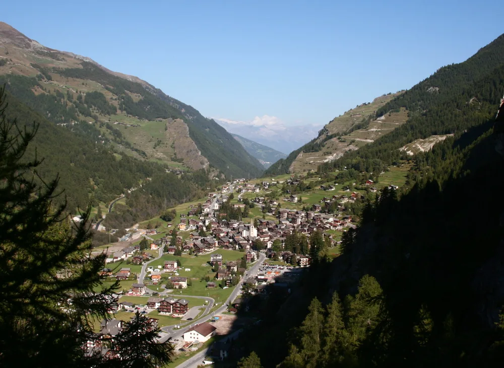 View of Evolène