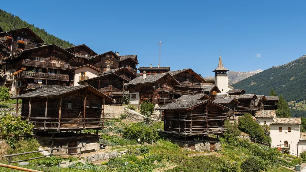 View of Grimentz