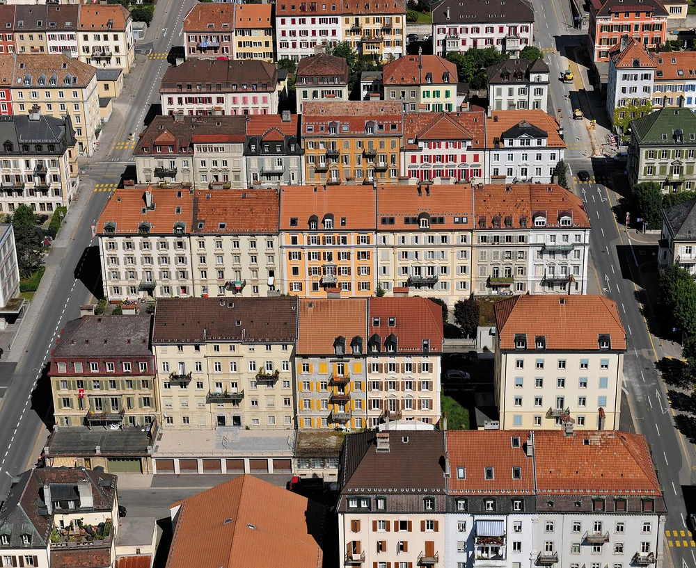 View of La Chaux-de-Fonds