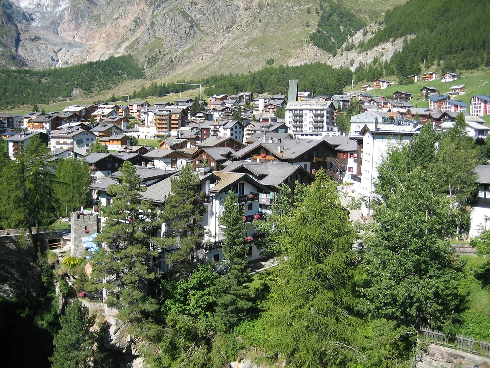 View of Saas-Fee