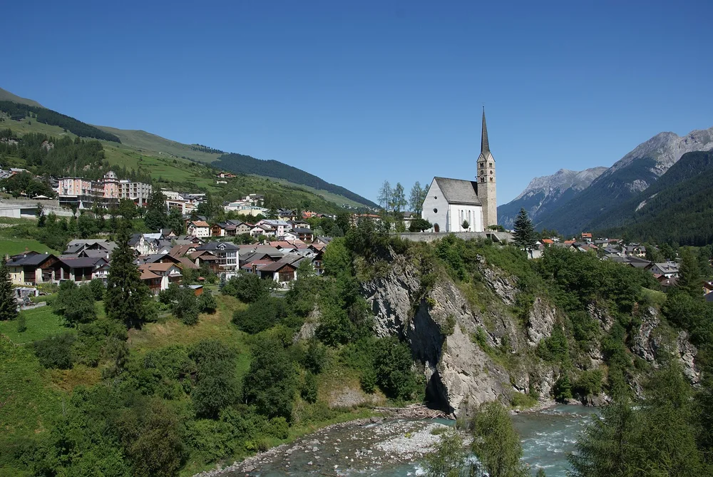 View of Scuol