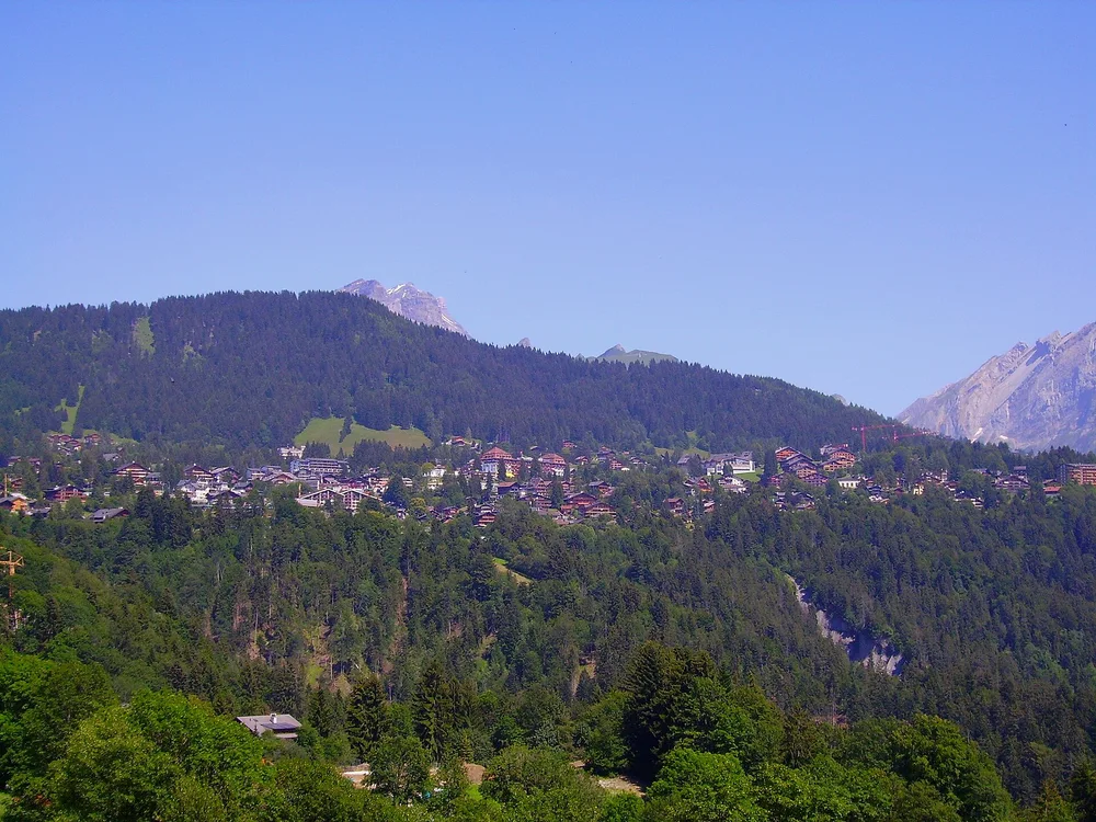 View of Villars-sur-Ollon