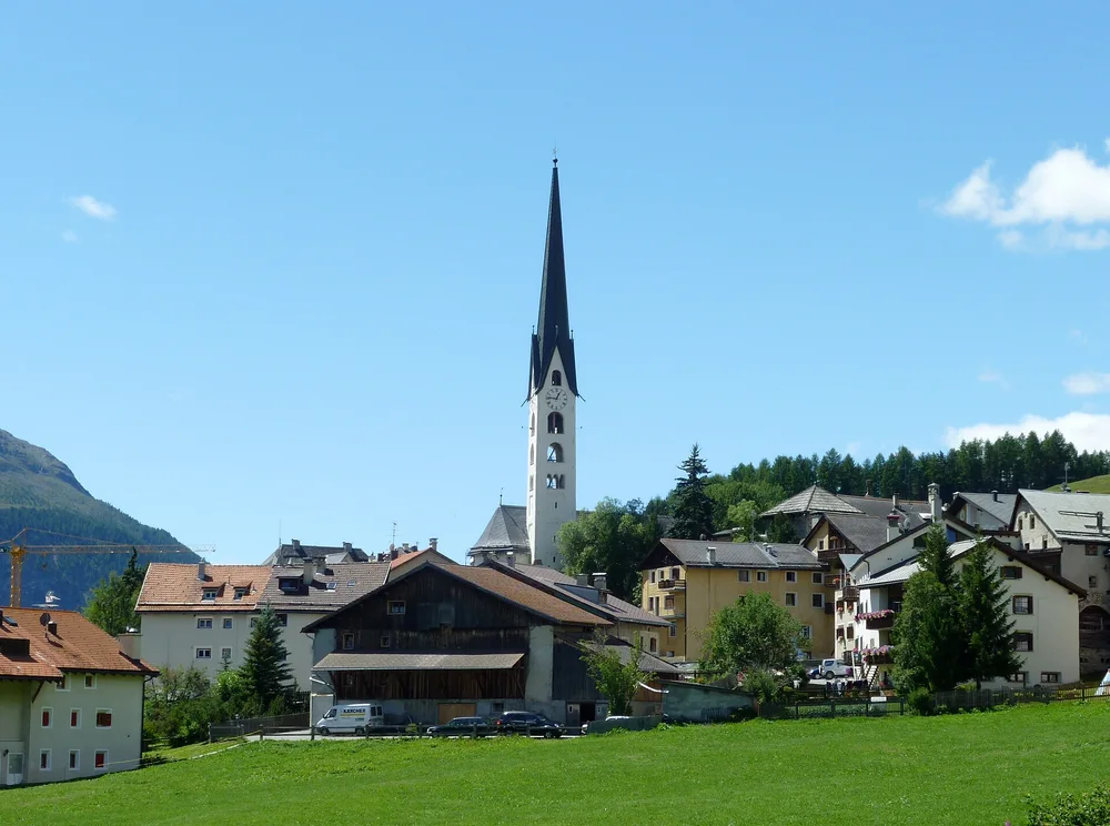 View of Zuoz