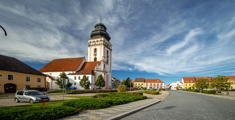 View of Bechyně