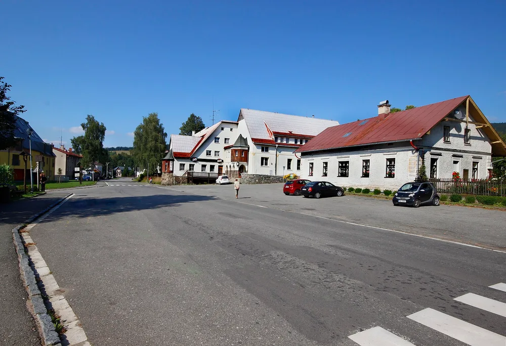 View of Deštné v Orlických horách