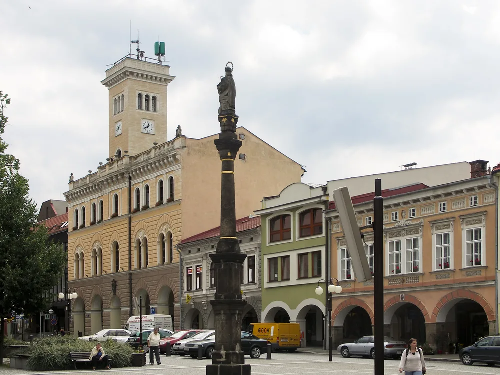 View of Frenštát pod Radhoštěm