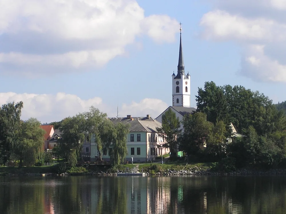 View of Frymburk