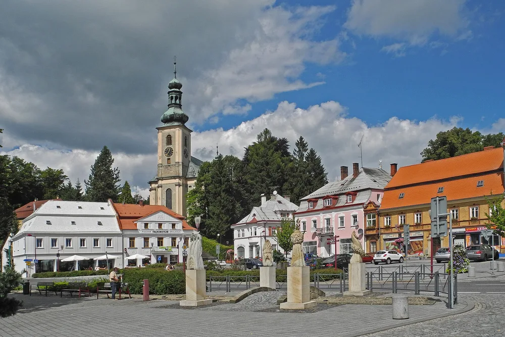 View of Krásná Lípa