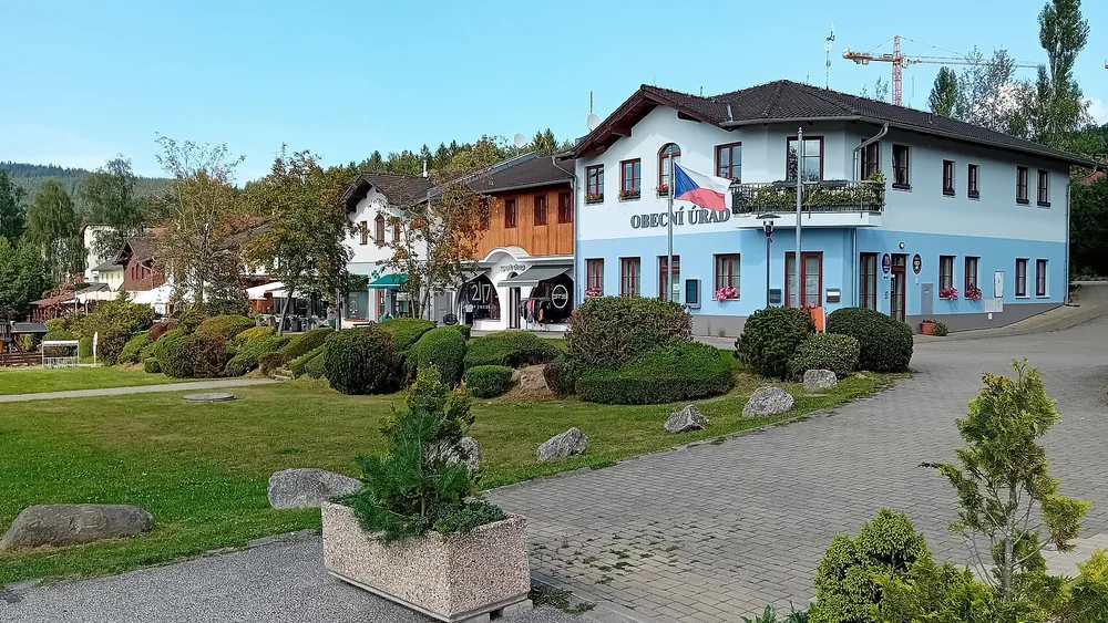 View of Lipno nad Vltavou