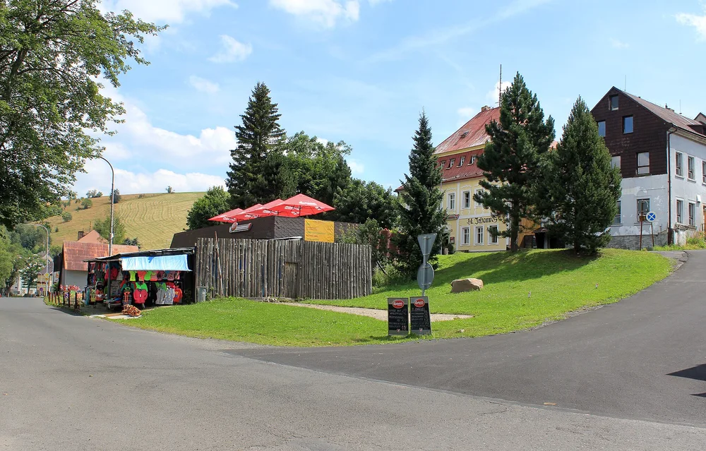 View of Loučná pod Klínovcem