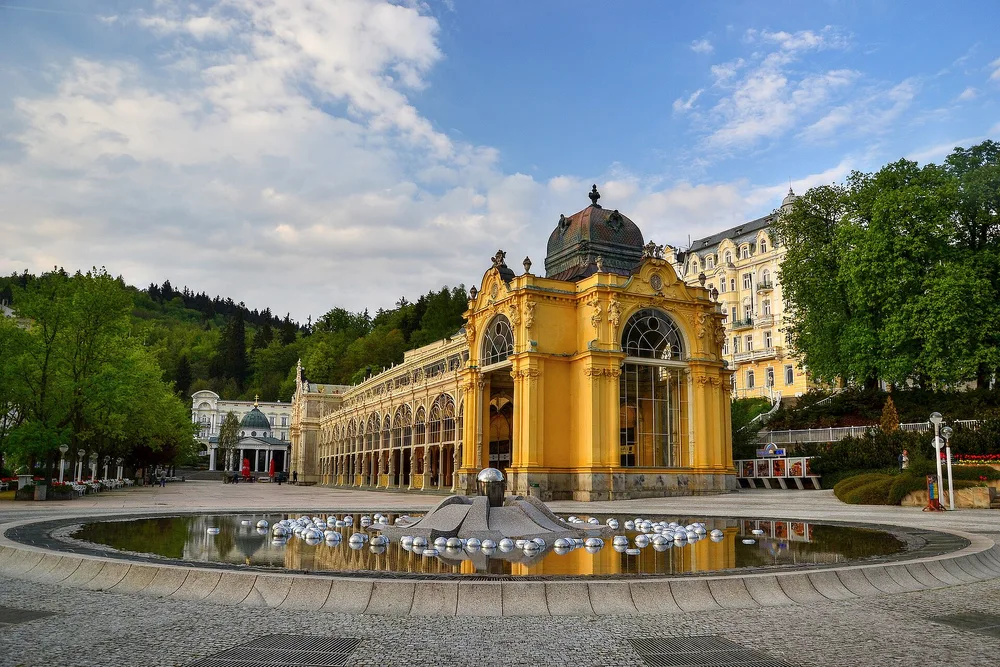 View of Mariánské Lázně