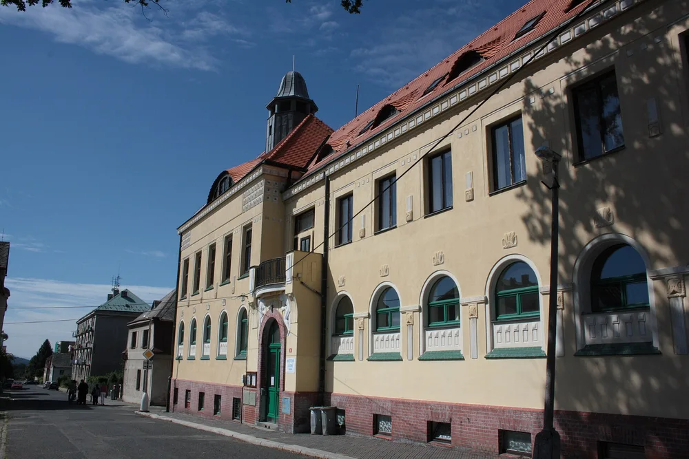 View of Nové Město pod Smrkem