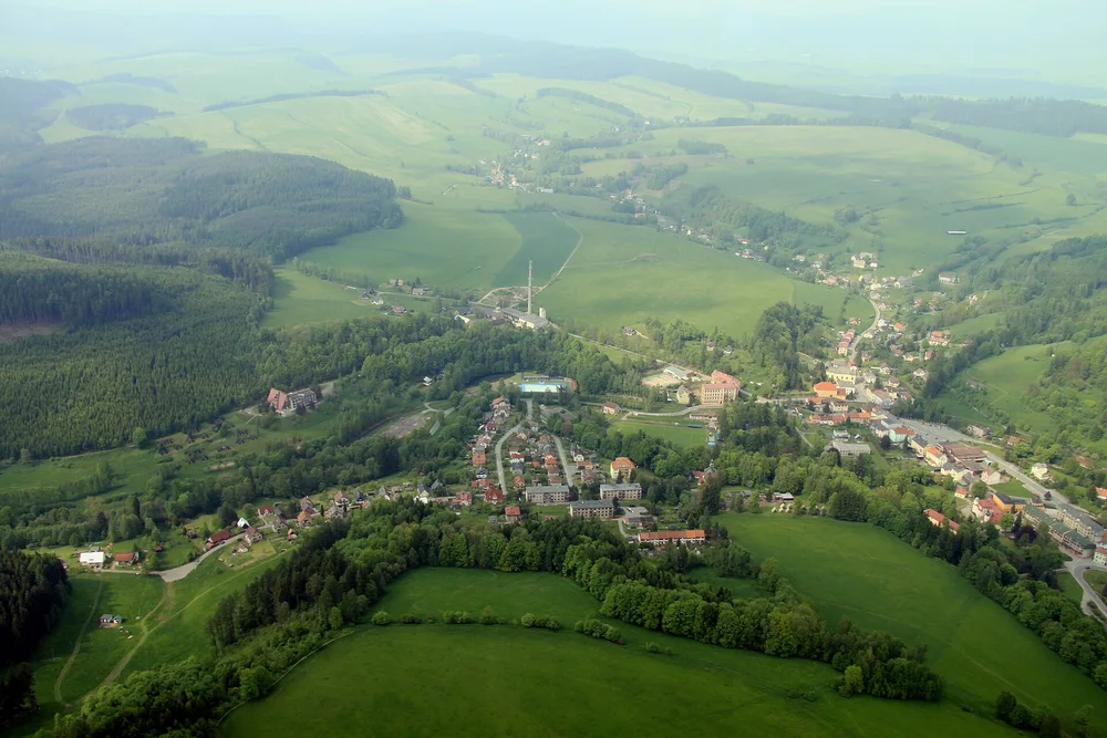 View of Teplice nad Metují