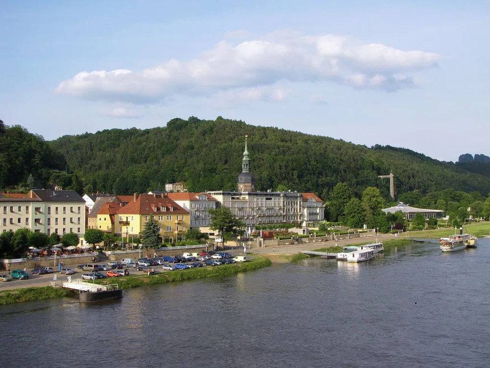 View of Bad Schandau