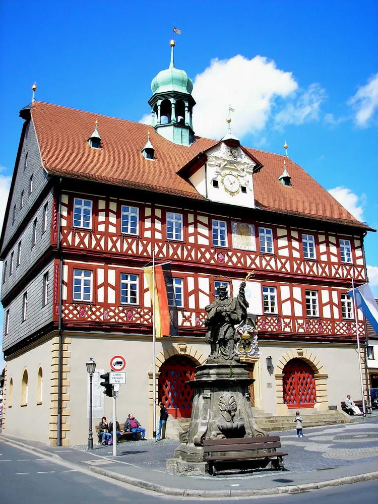 View of Bad Staffelstein