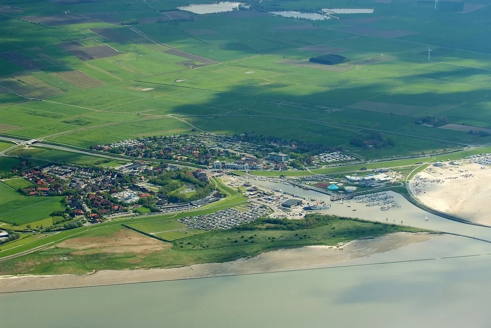 View of Bensersiel