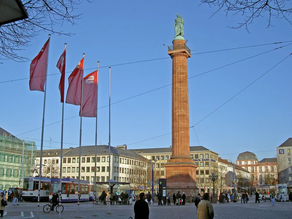 View of Darmstadt