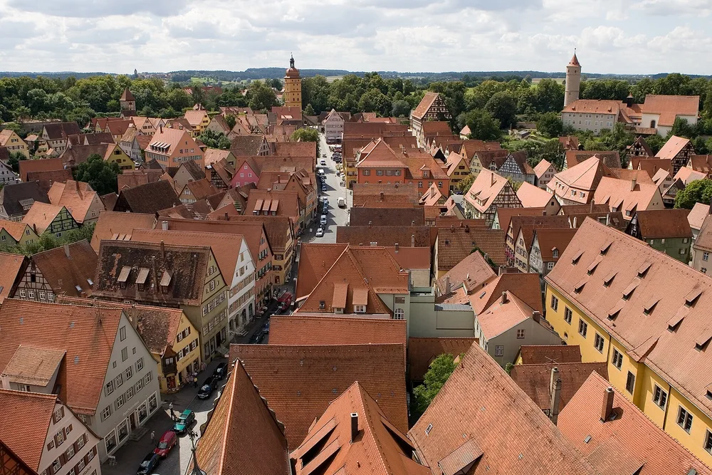 View of Dinkelsbühl