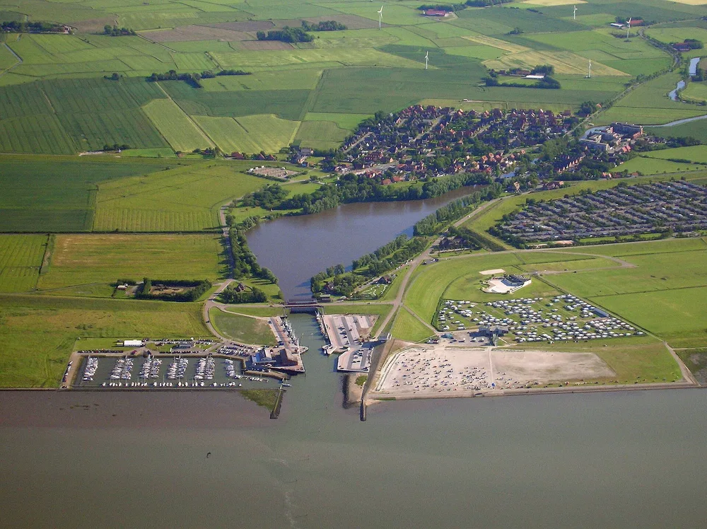 View of Dornumersiel