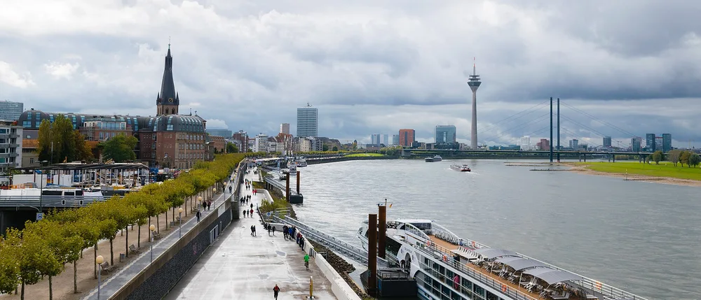 View of Düsseldorf