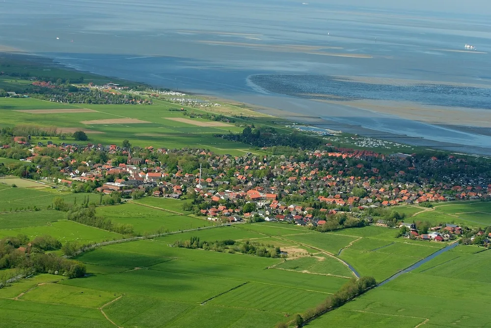 View of Fedderwardersiel