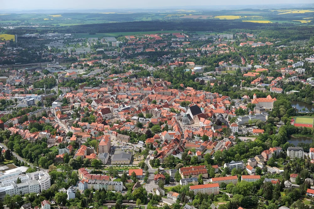 View of Freiberg