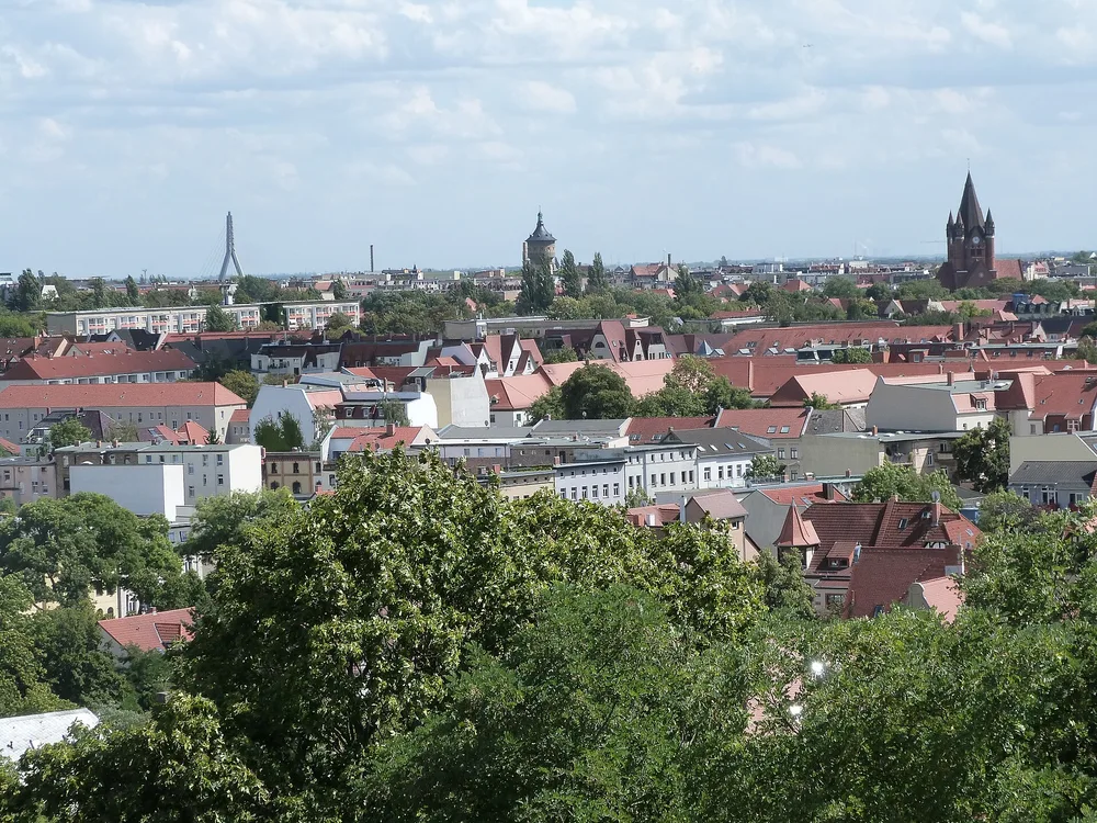 View of Halle an der Saale