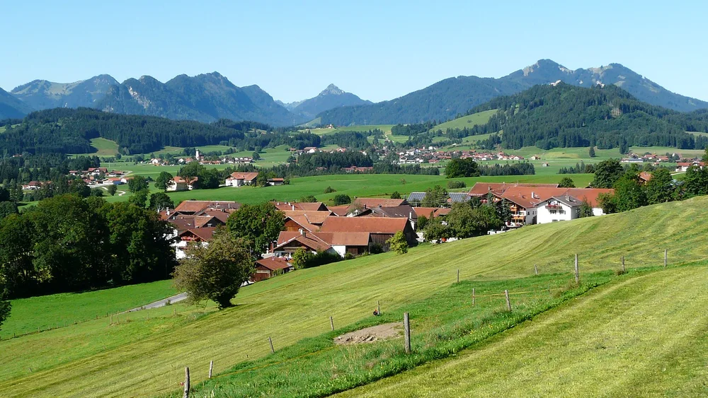 View of Hopferau